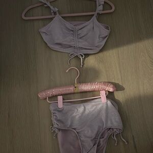 Purple 2 piece